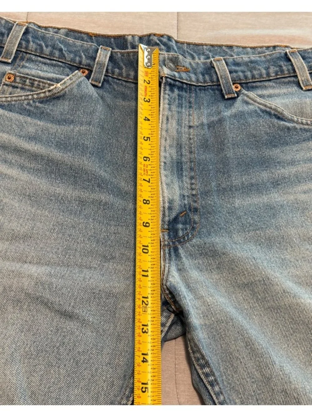Vintage Levi's 517 Orange Tab Denim Jeans Men 36x29 Made in USA